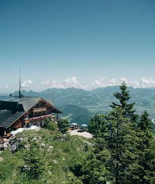 Das Pendlinghaus auf 1.565m Höhe hoch über Kufstein