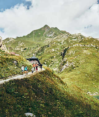 Am Weg zur Wolayersee-Hütte
