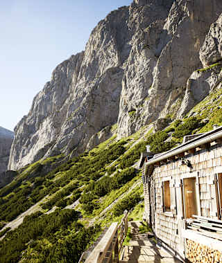 Das Raucheck im Western der Werfener Hütte