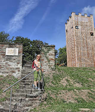 Der Aussichtsturm am Erlebnisberg.