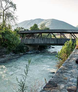 Die Etsch bei Glurns