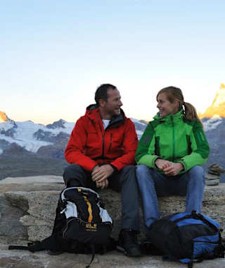 Ausgangspunkt auf dem Rothorn (3.103 m)