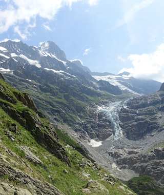 Auf dem schönen aber anstrengenden Hüttenweg