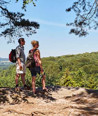 Blick vom Dreikaiserstuhl
