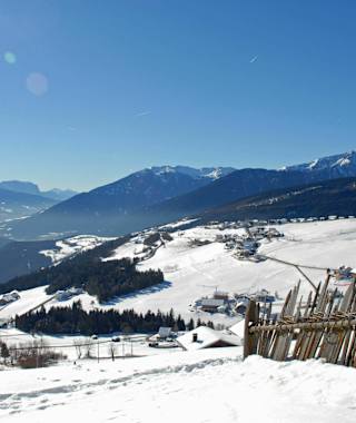 Winterpanorama in Meransen