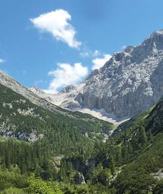 Vom Karwendelhaus durch das Schlauchkar