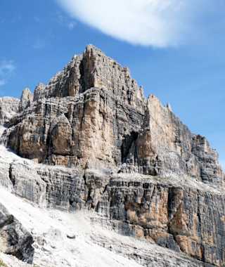 Paradies Brenta: Schroffer Fels, senkrechte Türme und massive Felswände