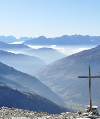 Blick vom Gipfel des Stanziwurten