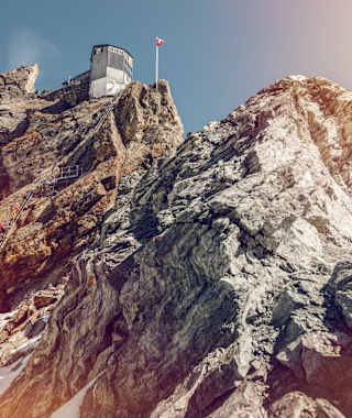 Sehr imposant: die Bertolhütte