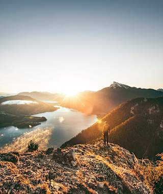 Aussicht von der Drachenwand