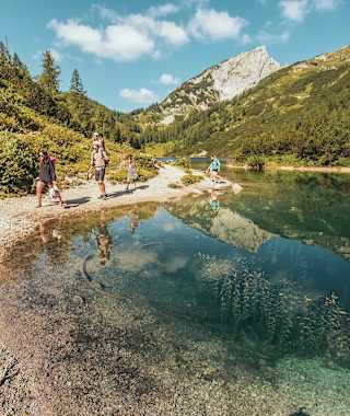 Der Steirersee auf der Tauplitzalm
