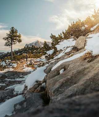 Im Reich des Hirlatz beim Wiesberghaus am Dachstein