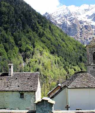 Niva, Fraktion von Campo Vallemaggia im Val Rovana.