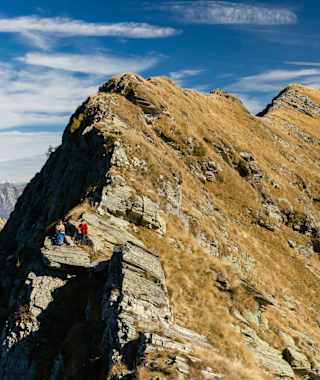 Trekking delle Aquile - über die Grate zwischen Vallemaggia und Onsernone