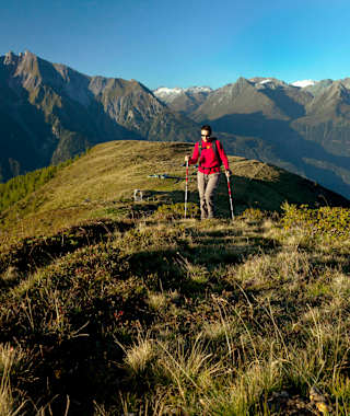 Unterwegs am Lasörling Höhenweg