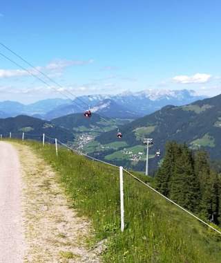 Die 2 Täler Tour führt von der Wildschönau ins Alpbachtal