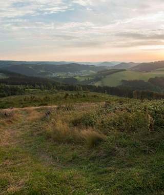 Das Schwarzbachtal am Rothaarsteig