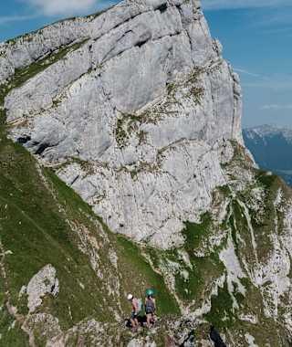 Blick voraus - die Seekarlspitze wartet schon.