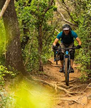 Mountainbike Trail Le Api in der Nähe von Punta Ala in der Maremma