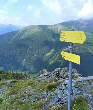 Ein wunderbarer Aussichtsberg: Der Auernig hoch über Mallnitz