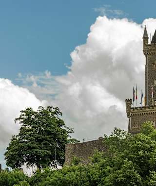 Der Wilhelmsturm in Dillenburg