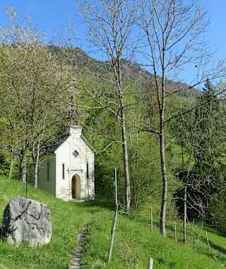 Abseits des Wanderweges die Notre Dame de l´Ermitage