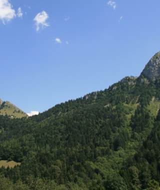 Blick auf den Col de Jaman