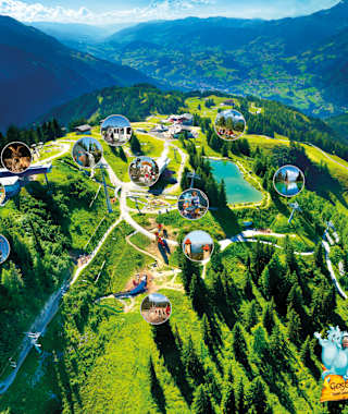 Alpendorf Geisterberg Panorama