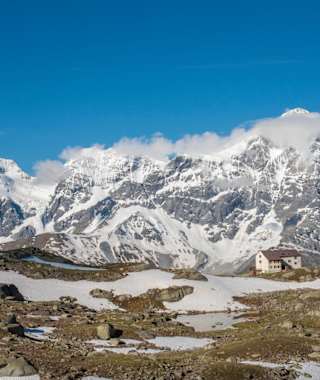 Tolles Panorama an der Düsseldorfer Hütte
