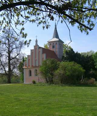 Der Lennépark bei Criewen
