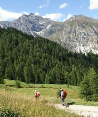 Auf dem Weg zur Trunaahütte