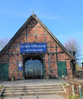 Eingang zum Kiekeberg-Museum