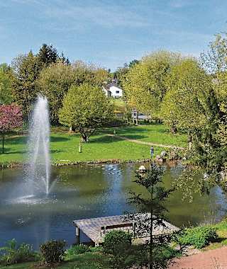 Im Kurpark von Hardegsen.