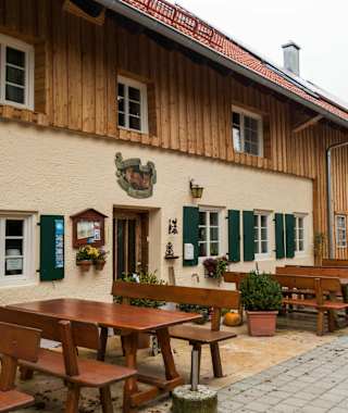 Das Wirtshaus beim Füchsle ist eine willkommene Unterkunft auf der Ostvariante.