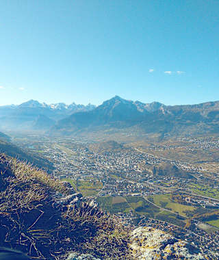Belvedere Klettersteig Aussicht