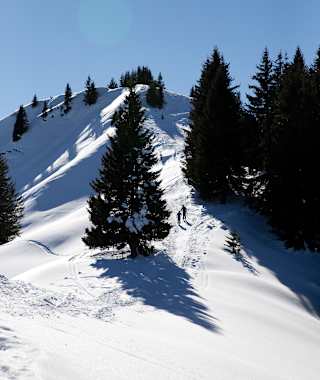 Skitour auf den Sonnenkopf bei Sonthofen