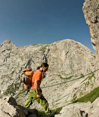 Lésteta e il biottico: Klettern am Pal Piccolo