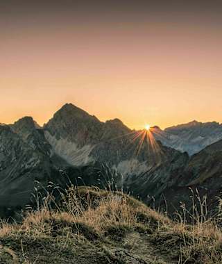 Blick vom Zafernhorn auf den Zitterklapfen