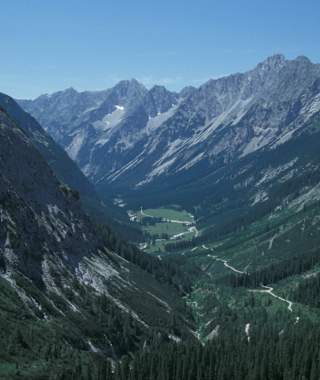 Blick ins Karwendeltal