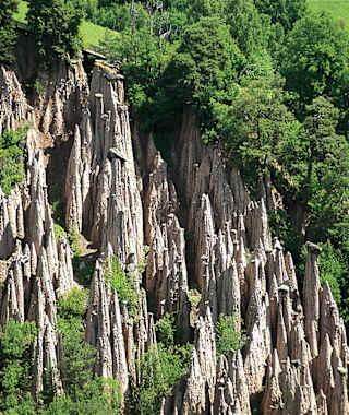 Die Erdpyramiden bei Klobenstein