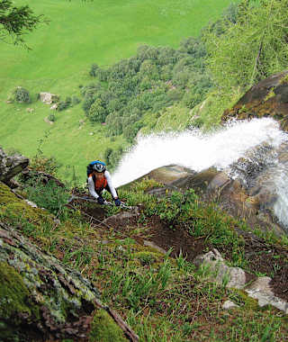 Fallbachklettersteig - Kurz vor dem Ausstieg