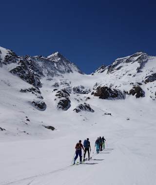 Anstieg auf den Großen Geiger