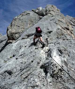 Jubiläums Klettersteig am Eselstein