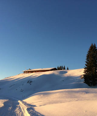 Über den Winterwanderweg zur Oberen Mittelalpe