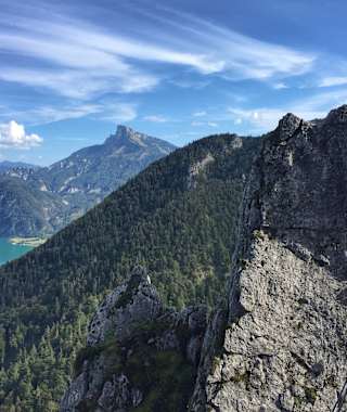 Über die Seilbrücke