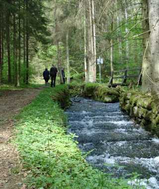 Die Steilstufe am Schwemmkanal