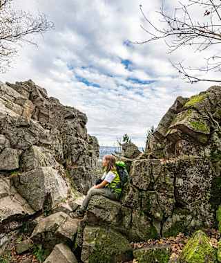 Die felsige Milseburg