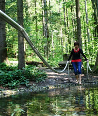 Die Michaelsquelle mit Kneippbecken