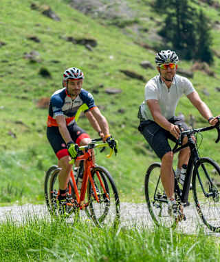 Auf der vierten Etappe der Tour Vorderrhein