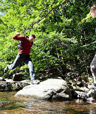 An der Bode bei Thale.